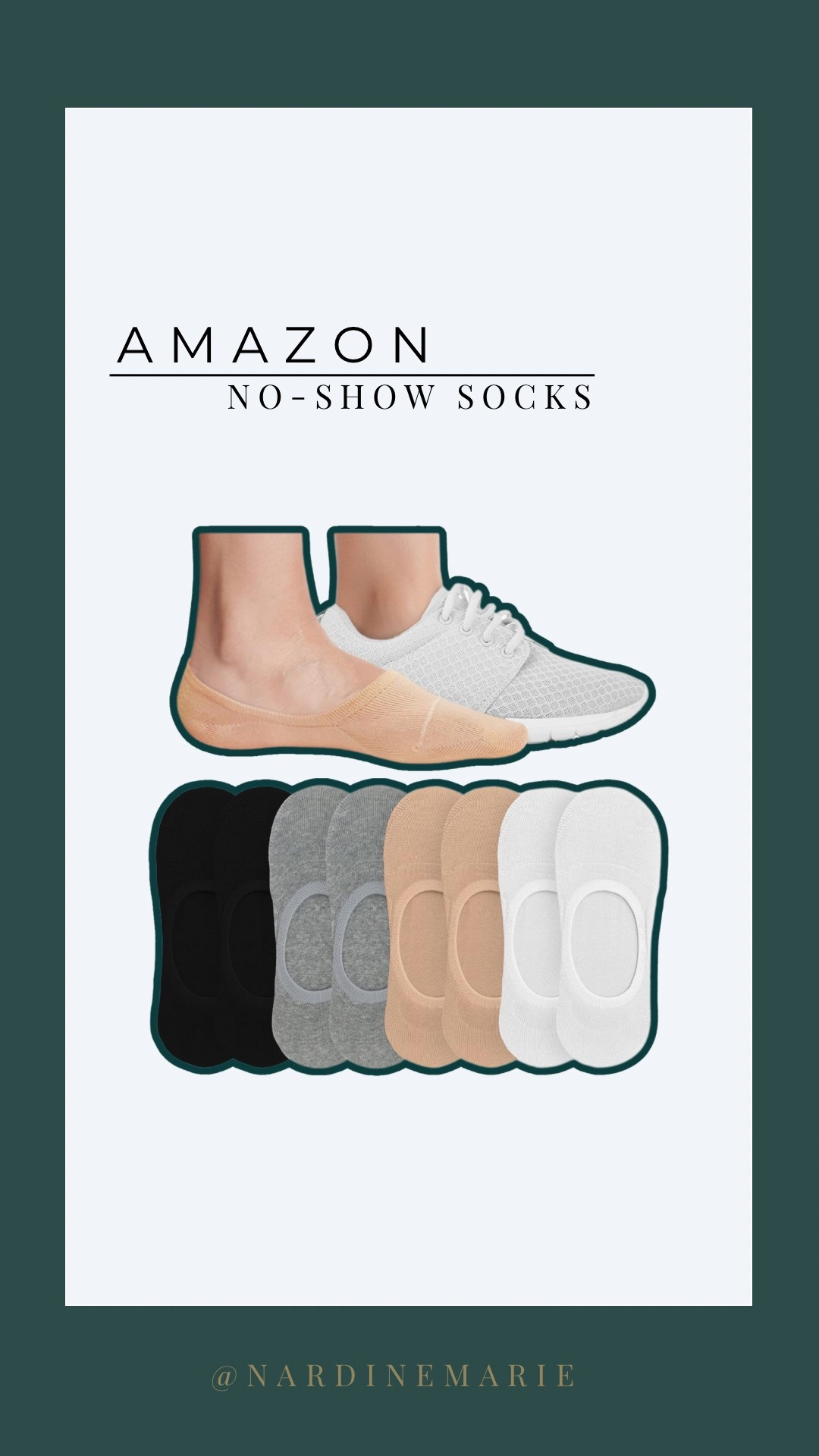 Amazon no-show socks

#LTKSaleAlert #LTKFindsUnder50 #LTKFindsUnder100