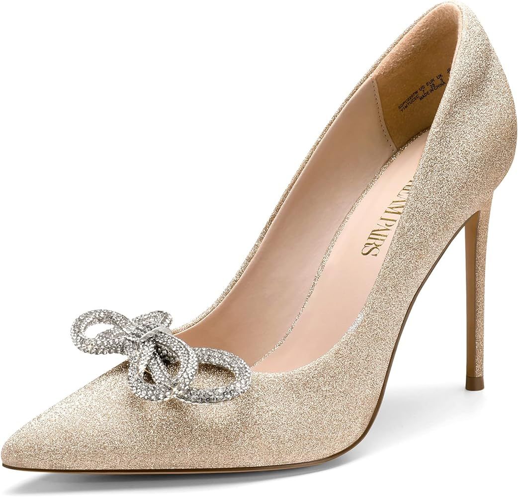 Amazon.com | DREAM PAIRS Chunky Heels for Women Block Heels Closed Toe Mary Jane Shoes Comfortabl... | Amazon (US)