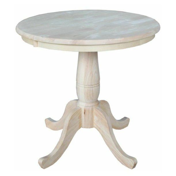 30" Round Top Pedestal Table, 28.9"H | Walmart (US)