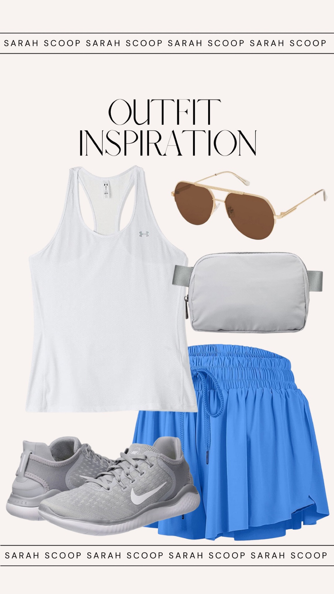 Pair a belt bag with a classic athletic look for a casual and cute look!👟 

belt bag // gym look // amazon shorts // flowy shorts // Nike // sunglasses 



#LTKFitness #LTKstyletip #LTKFind