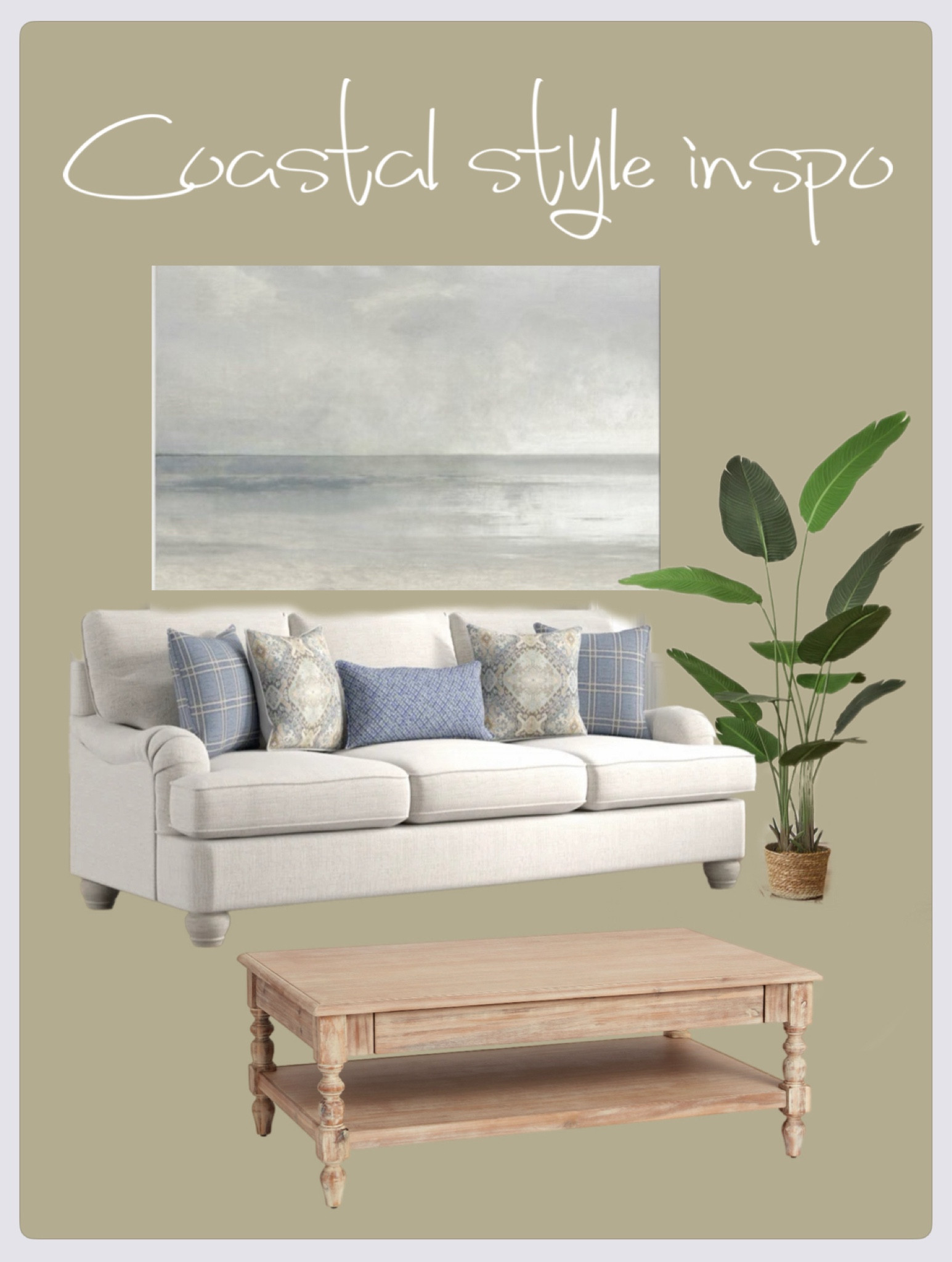 Coastal style inspo 🌾🤍🐚

#LTKHome