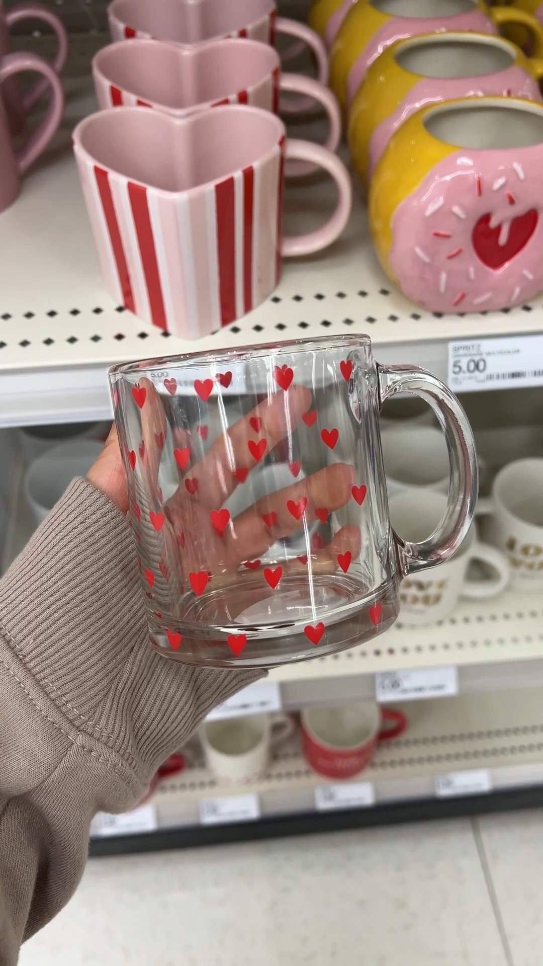 $5 Valentine’s Day mugs from Target 

#targetfinds #targethome #newattarget #targetarrivals 

#LTKHome