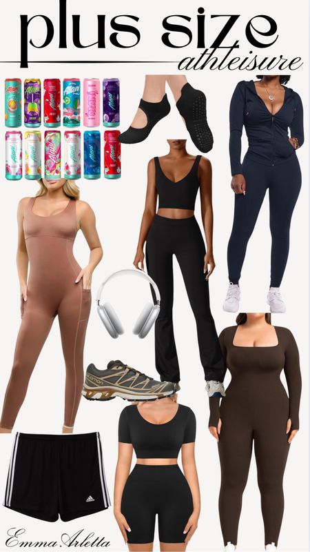Plus size workout outfits 👟🏋️‍♀️

Athleisure, workout outfit, summer outfit, sneakers, fitness, travel outfit 

#LTKPlusSize #LTKFitness #LTKStyleTip