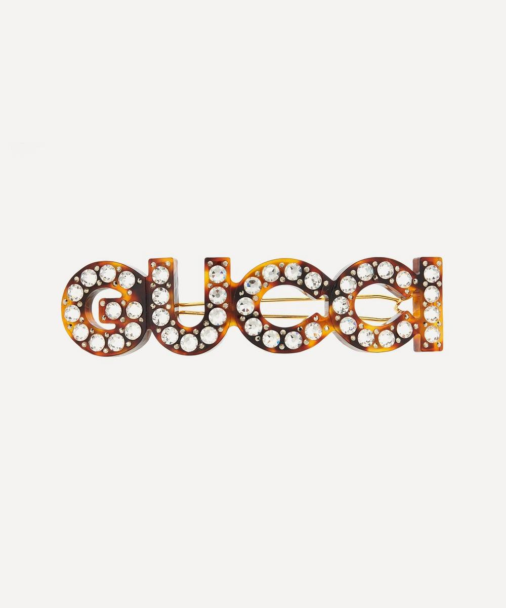 Crystal Gucci Resin Hair Clip | Liberty London (UK)
