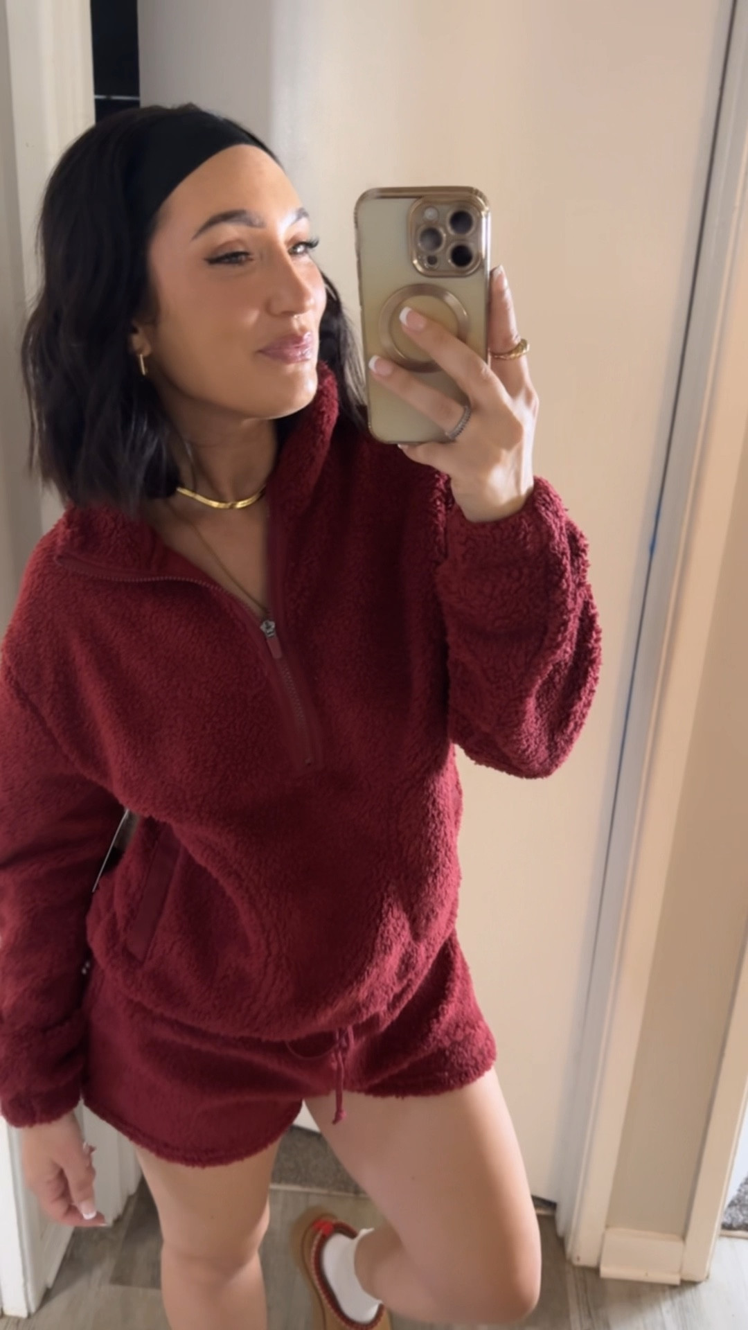 This set!  You have to buy as separates which is fine by me because you can then customize sizing on top and bottom


$5 shorts wearing a sma
$10 sweatshirt sized to a medium for oversized 

Comes in a bunch of colors and patterns! So soft and cozy!

Walmart finds
Cozy sets
Affordable outfits
School pick up line outfits



#LTKSeasonal #LTKVideo #LTKSaleAlert