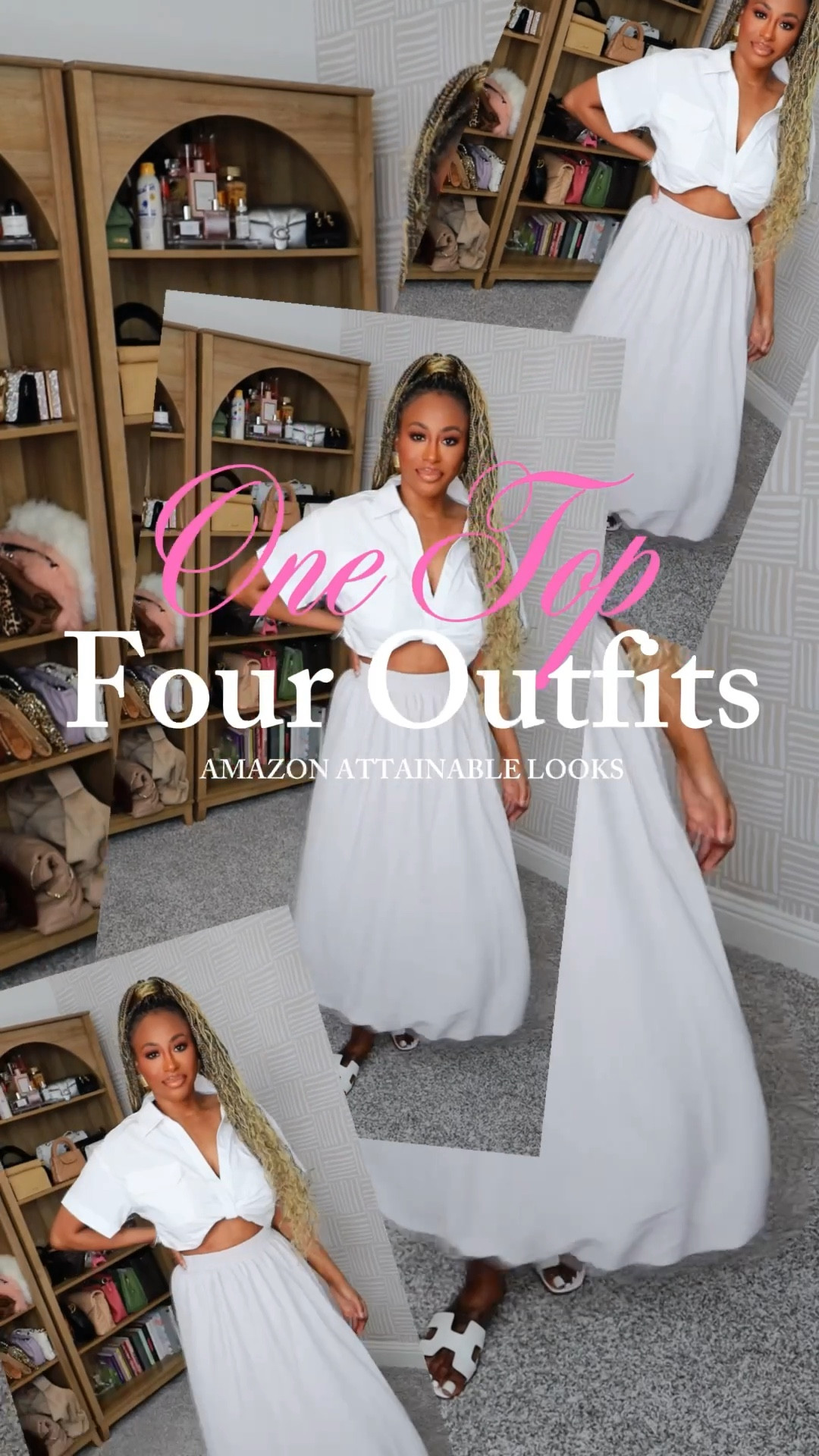 One top, four looks…because ya girl believes in stretching a good outfit and a good dollar 😌✨ This Amazon haul is giving versatility, vacation, errands, and brunch with the girls..all from one simple switch up!

#LTKStyleTip #LTKFindsUnder50 #LTKSaleAlert