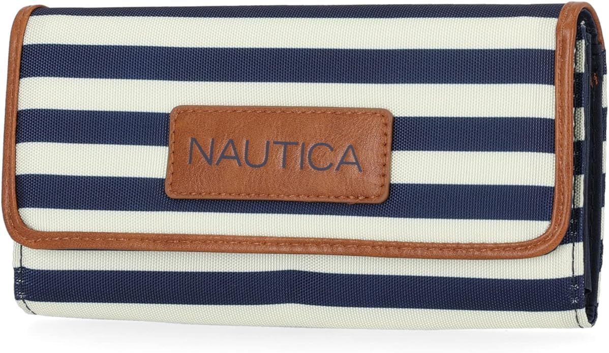 Nautica Women's Perfect Carry-All Money Manager Oraganizer with RFID Blocking Wallet | Amazon (US)
