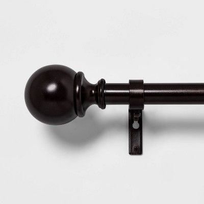 36&#34;-66&#34; Ball Curtain Rod Oil Rubbed Bronze - Threshold&#8482; | Target