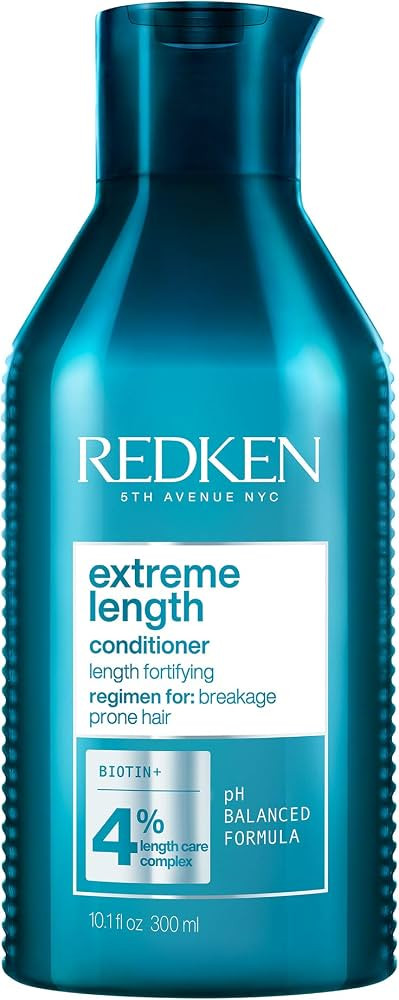 Redken Extreme Length Conditioner | Infused With Biotin and Castor Oil | For Hair Growth | Fortif... | Amazon (US)