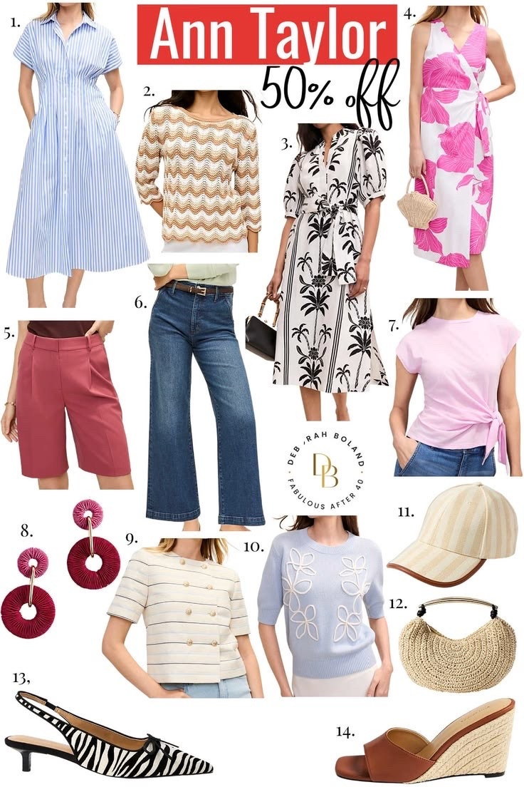 Can we all agree there’s nothing better than finding timeless pieces on sale? 🤍✨

Ann Taylor is currently offering 50% off, and it’s the perfect opportunity to pick up those classic wardrobe staples you’ve been thinking about. Think beautiful linen pieces, effortless dresses, versatile tops, and polished separates that you’ll wear season after season.

I always believe it’s better to invest in timeless styles you’ll love for years rather than buying something just because it’s trendy. And when those timeless pieces are on sale? Even better!

#LTKOver40 #LTKSeasonal #LTKSaleAlert