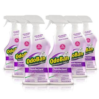 32 oz. Lavender Multi-Purpose Disinfectant Spray, Odor Eliminator, Sanitizer, Fabric Freshener, Mold Control (6-Pack) | The Home Depot