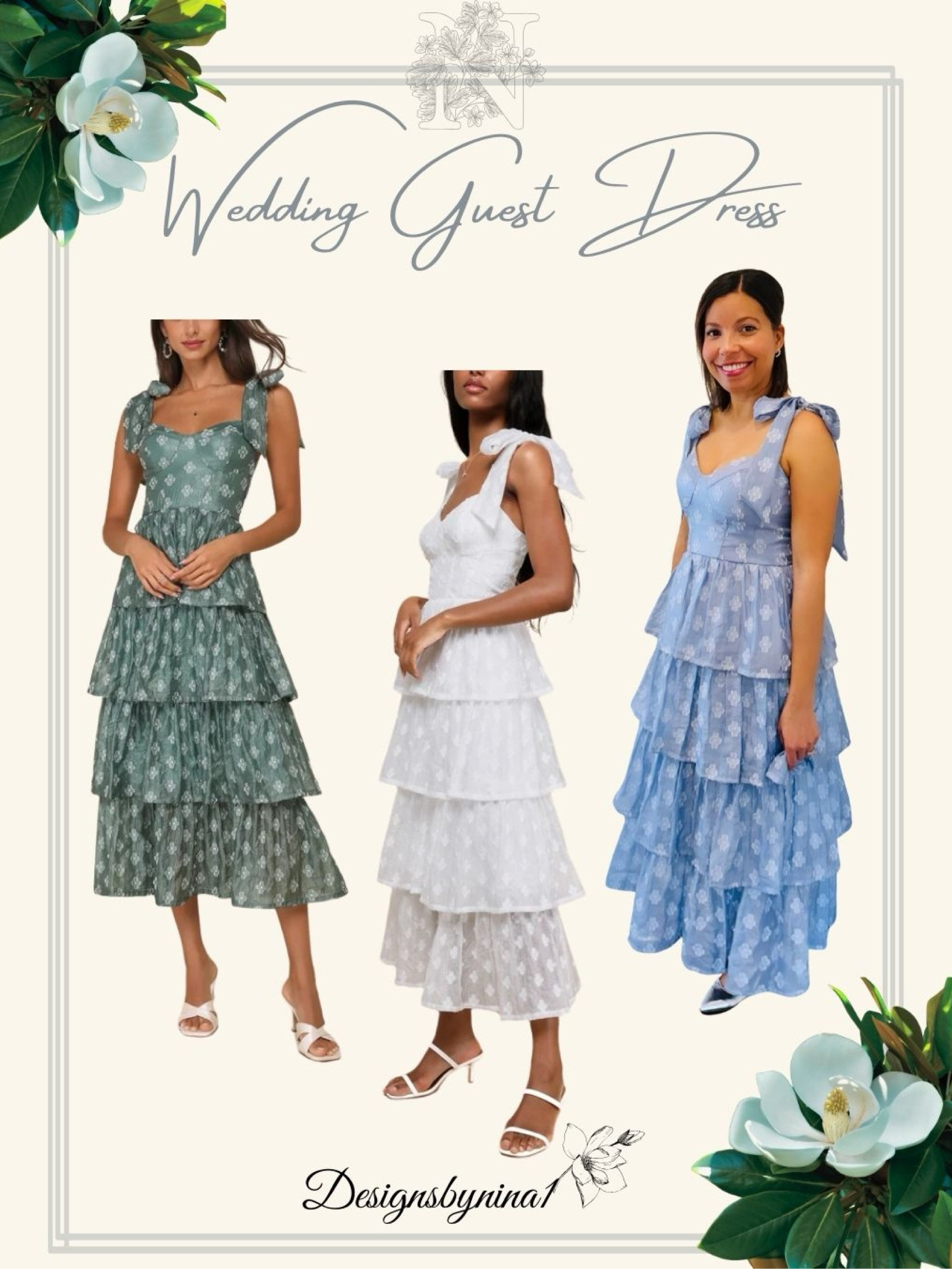 🙌🏼New Color Available! My beautiful dress is available in 3 beautiful colors! I’m wearing size XS. 

Wedding Guest Dress | Party Dresses | Summer Dress Dresses | White Dress | Petite Friendly Dress

#LTKWedding #LTKParties #LTKStyleTip