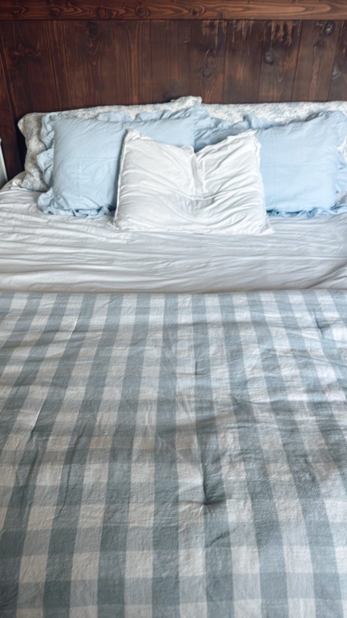 Calm and relaxing bedding 

Thrifted all this except white duvet cover 
But linking similar or close to brand names

#LTKHome #LTKFindsUnder100 #LTKFindsUnder50