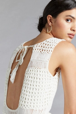 Crochet Tunic Top | Anthropologie (US)
