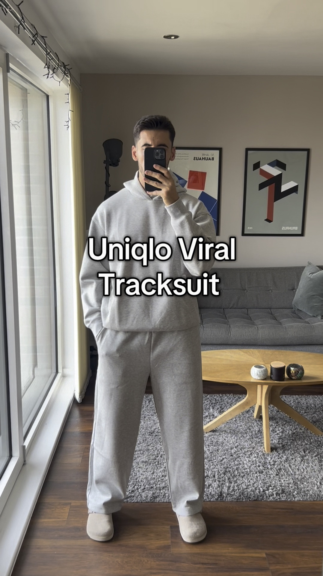Uniqlo Tracksuit & wide leg joggers
