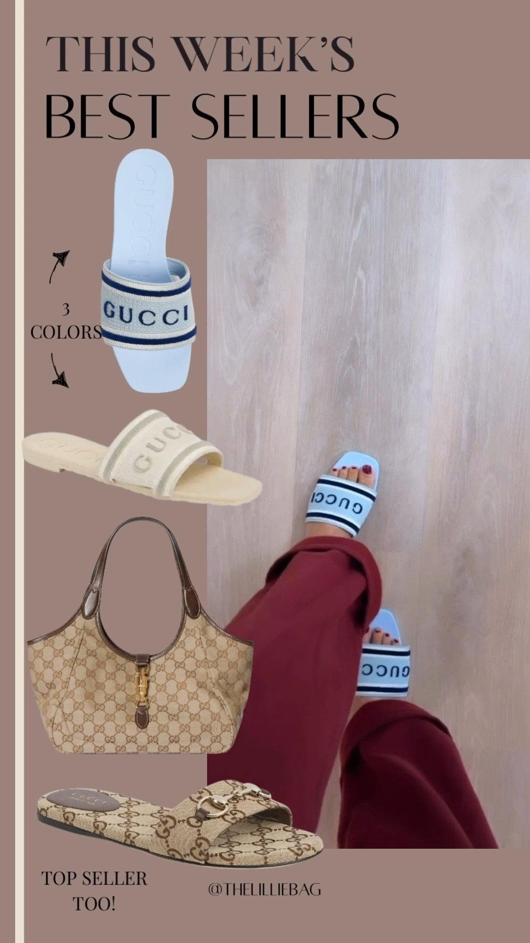 Best seller Gucci sandals! Omg even better in person! Finally a comfy slide from Gucci! 3 colors! Soft and flexible RUBBER sole! Higher arch and the most comfortable pair yet! Highly rec! 20/10🔥!

Gucci. Sandals. Blue. Spring break. Spring 2026. Slides. Designer. 

#LTKTravel #LTKSeasonal