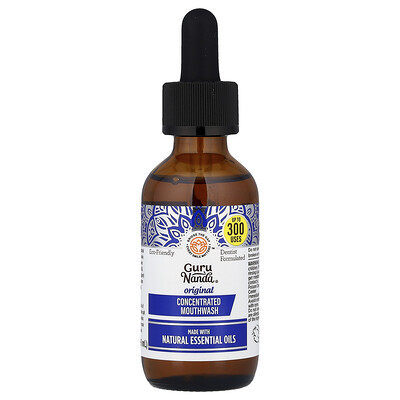 GuruNanda, Concentrated Mouth Wash, Wild Mint, 2 fl oz (59 ml) | iHerb