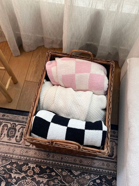 Fave checkered Amazon blankets!! I have three colors both sizes they’re so cozy & wash up well! 

#LTKhome #LTKunder100