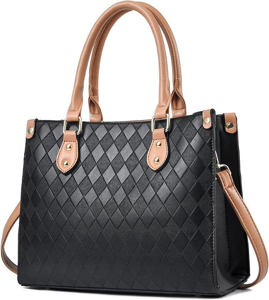 BAIKELI Purses and Handbags for Women Top Handle Satchel Tote Bag for Ladies Purse Shoulder Bags | Amazon (US)