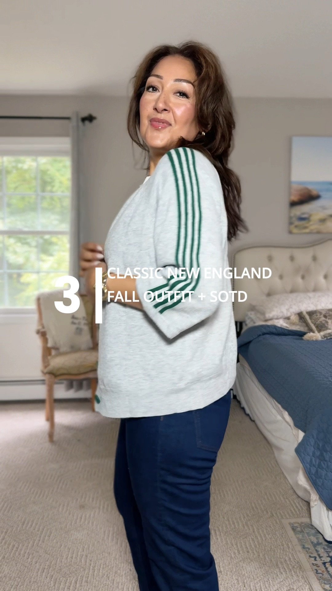 New England fall style with a little fragrance obsession! 🍂🤎

Dark-wash H&M denim, a classic white sleeveless knit, a fabulous striped cardigan, leather horsebit loafers and my trusty black Longchamp tote.

Today’s fragrance combination is just as good! Dua’s Seeds of Vanilla, inspired by BDK Vanille Caviar, layered with Atralia Sugar Mallow for an extra touch of sweetness.

Classic, polished and a little playful. Exactly how I like it!

#LTKStyle #FallOutfits #NewEnglandStyle #OOTD #FragranceOfTheDay

#LTKootd #LTKmorningroutine #LTKBeauty