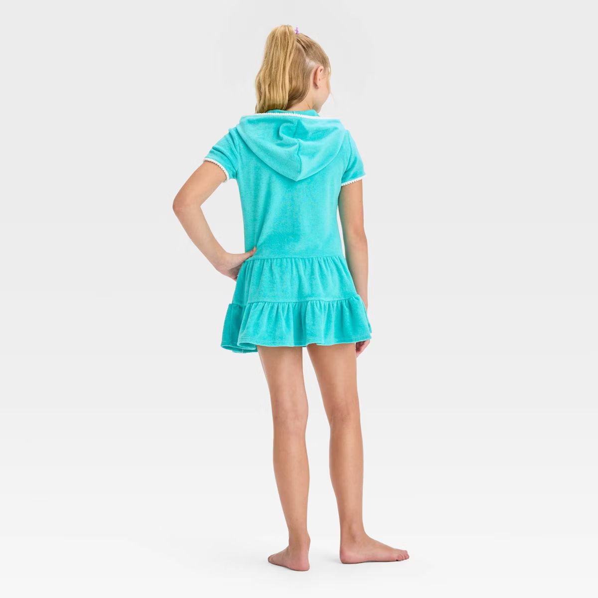 Girls' Solid Terry Cover Up Dress - Cat & Jack™ | Target