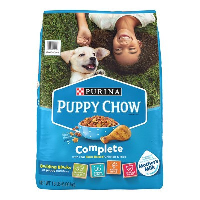 Dog Chow Complete Dry Dog Food with Real Chicken & Rice Flavor - 15lbs | Target