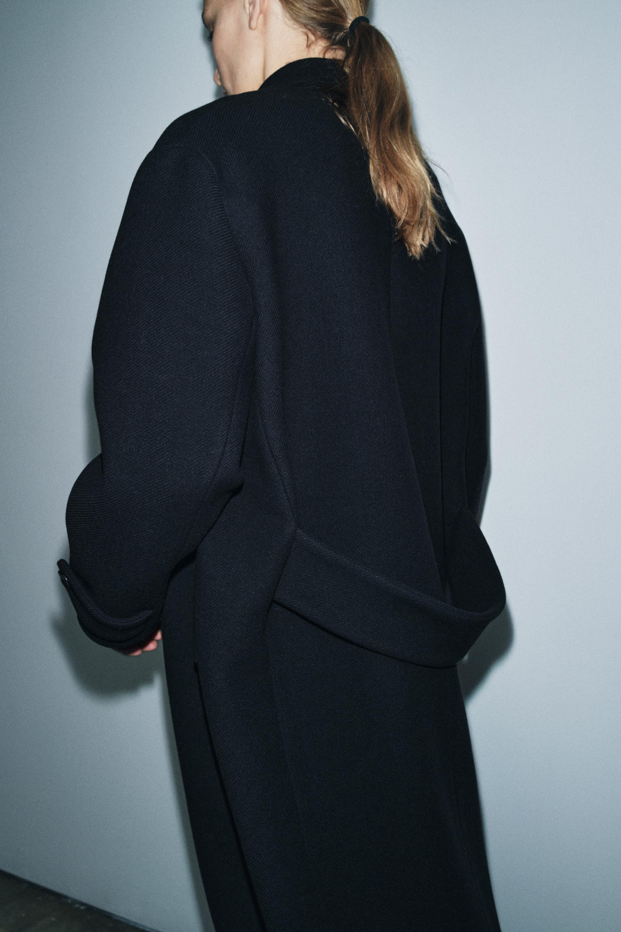 WOOL BLEND COAT ZW COLLECTION | Zara Canada
