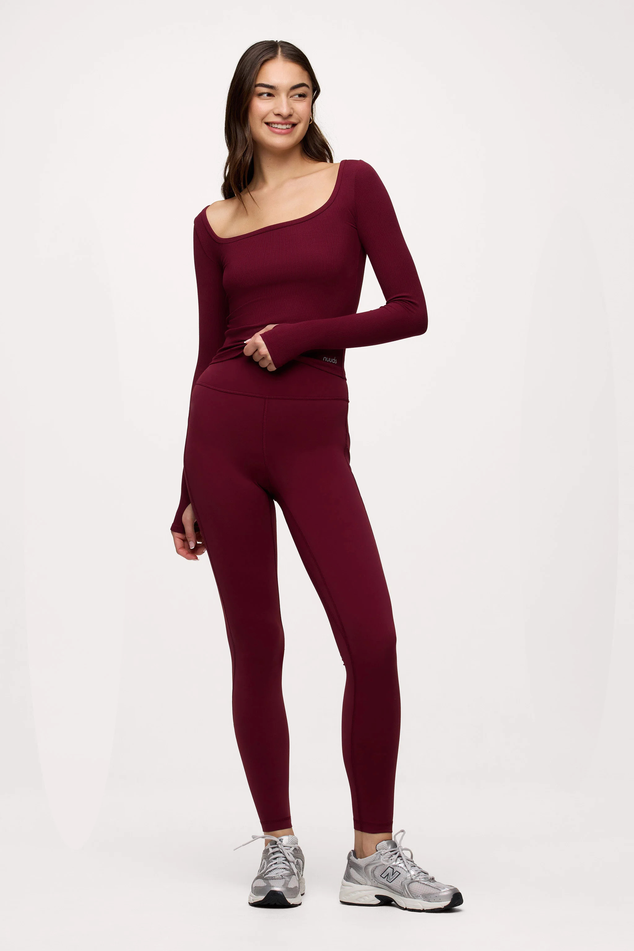 Motion Legging with Pocket | Ruby | Nuuds US