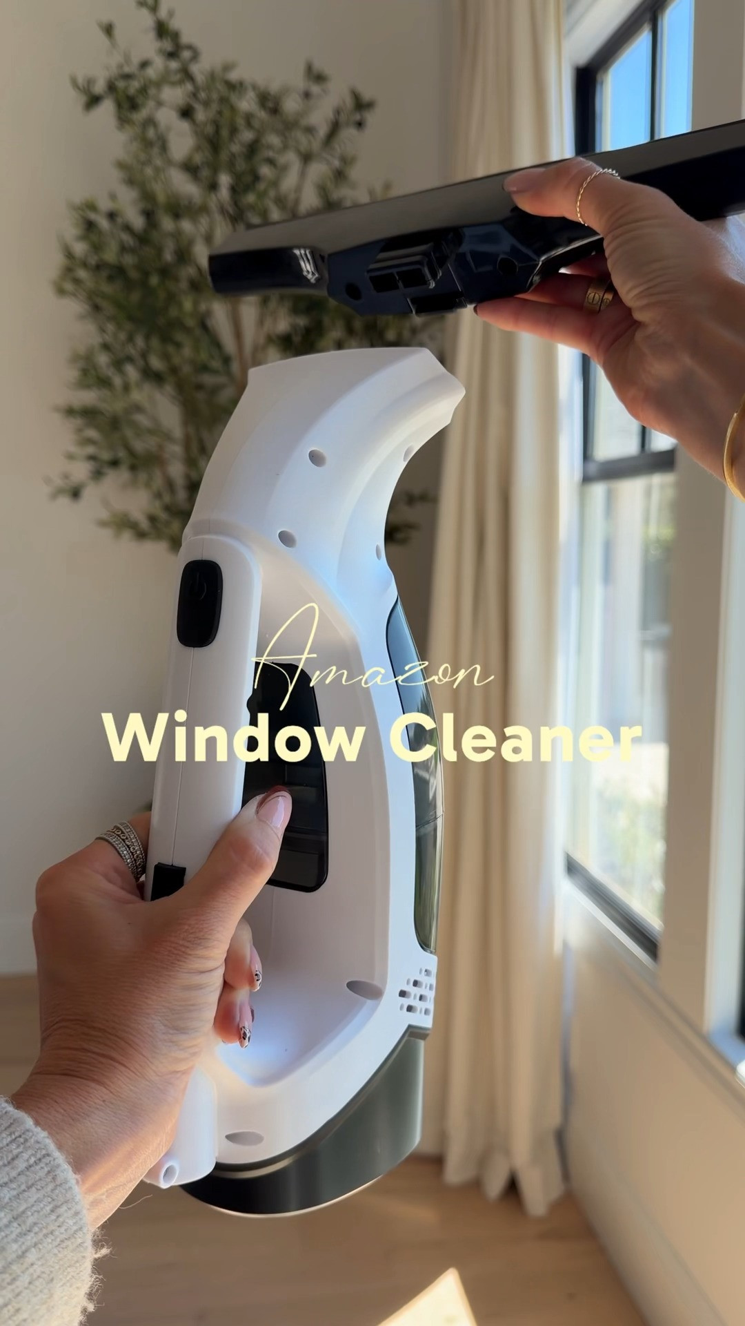 This electric window vacuum makes cleaning windows, mirrors, and showers so much easier. ✨ The extendable pole helps you reach higher spots, while the powerful suction leaves surfaces streak-free and sparkling with less effort.
 

 #LTKHome