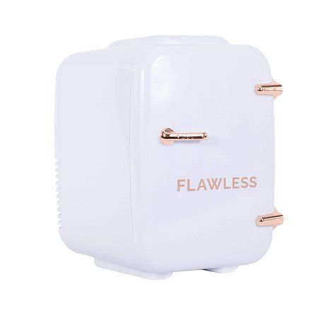 Finishing Touch Flawless Mini Beauty Fridge for Makeup and Skincare White 4 Liter | Walmart (US)