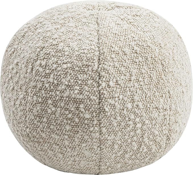 Tov Furniture Boba 9" Beige Bouclé Pillow | Amazon (US)