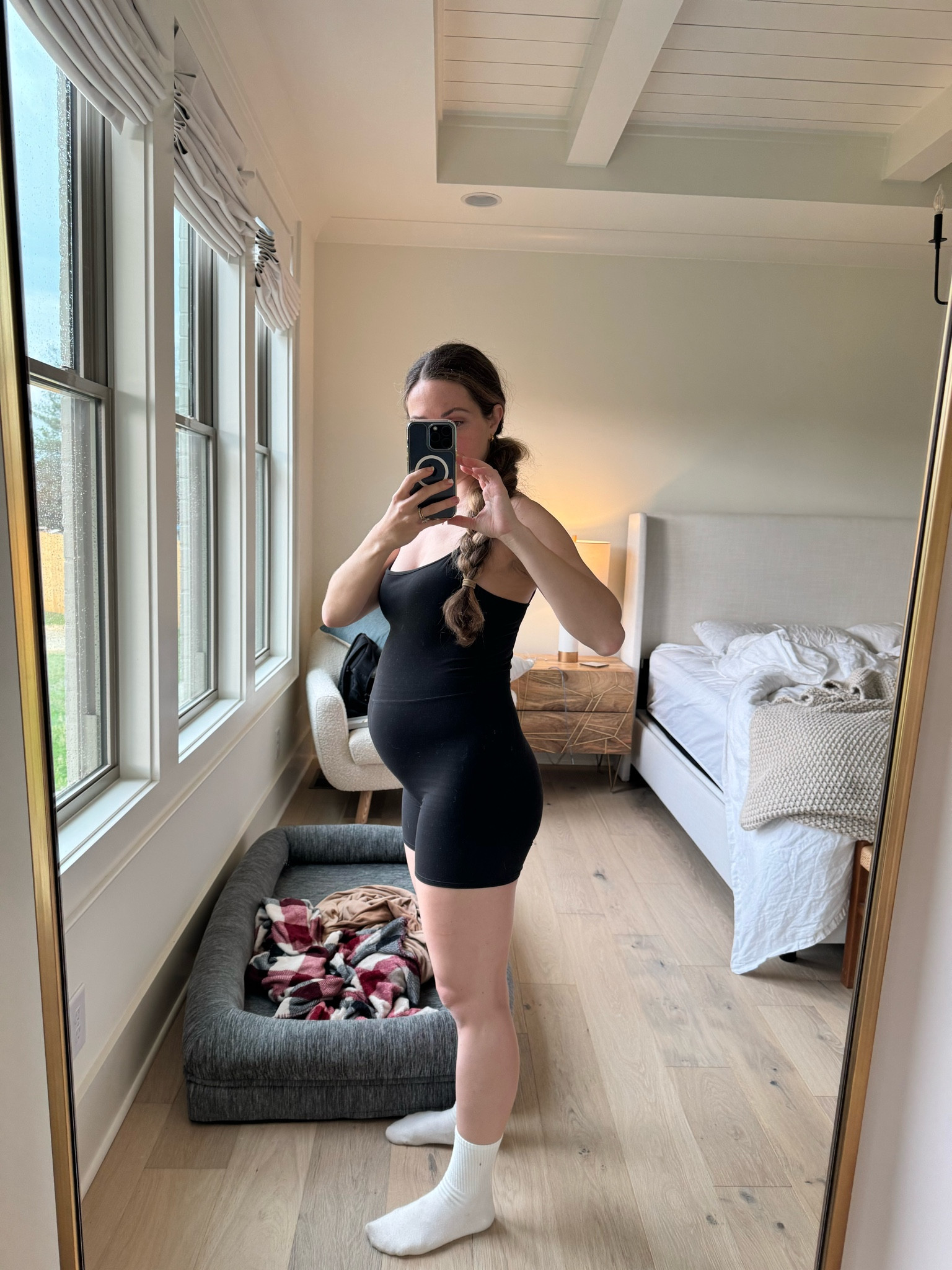 Just slowly building my jumpsuit selection this pregnancy 😂 I sized up! Currently 19 weeks pregnant 

#LTKbaby #LTKfitness #LTKbump