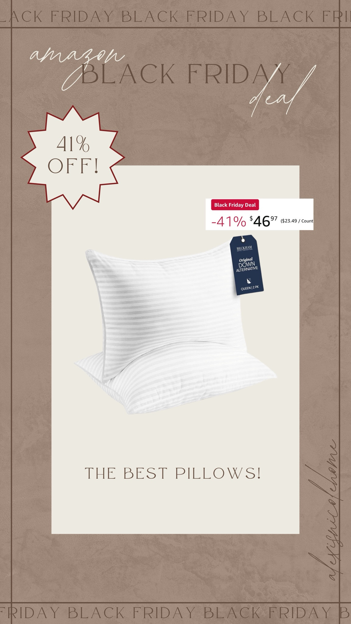 The bestttt pillows there ever were! On sale today! 

Amazon Black Friday 

#LTKSaleAlert #LTKCyberWeek #LTKHome