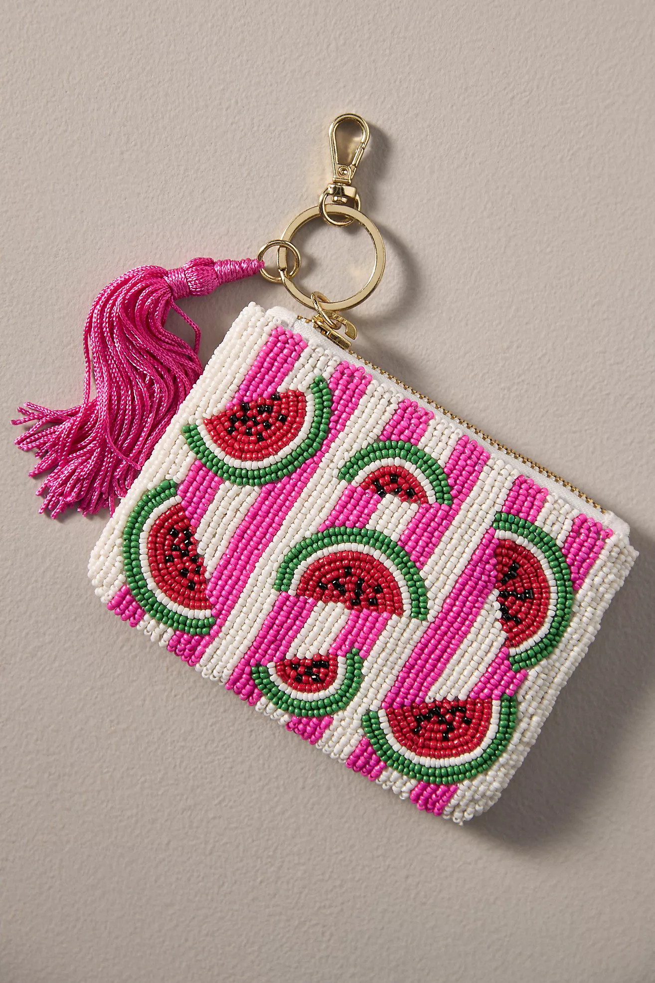 The Fiona Beaded Coin Purse | Anthropologie (US)