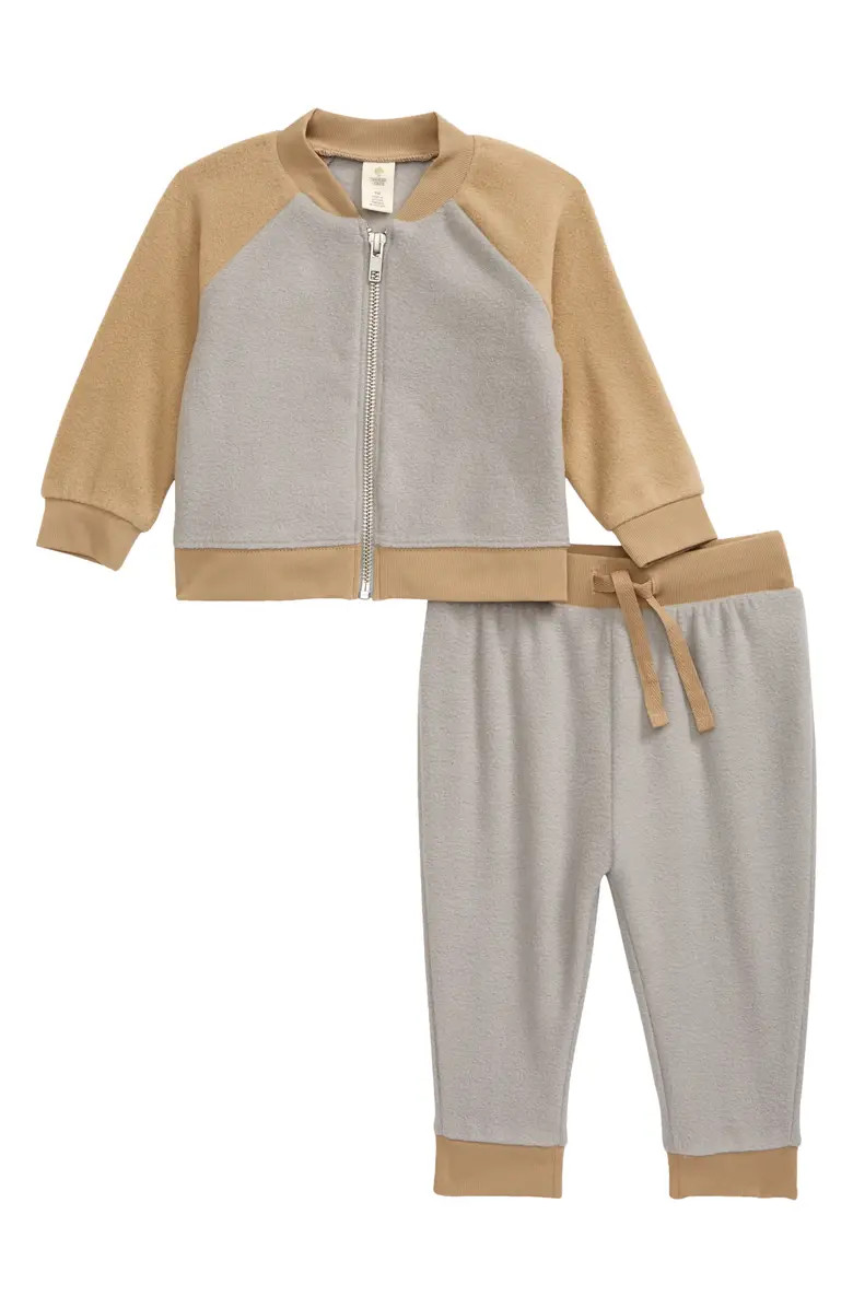 Plush Zip Jacket & Joggers Set | Nordstrom | Nordstrom