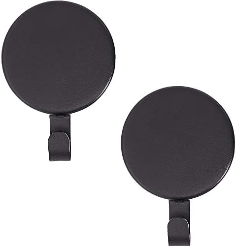 Haute Decor Attract Magnetic Wreath Hanger (Black Matte, Set of 2 Magnets) - for 2 Metal Doors/Su... | Amazon (US)