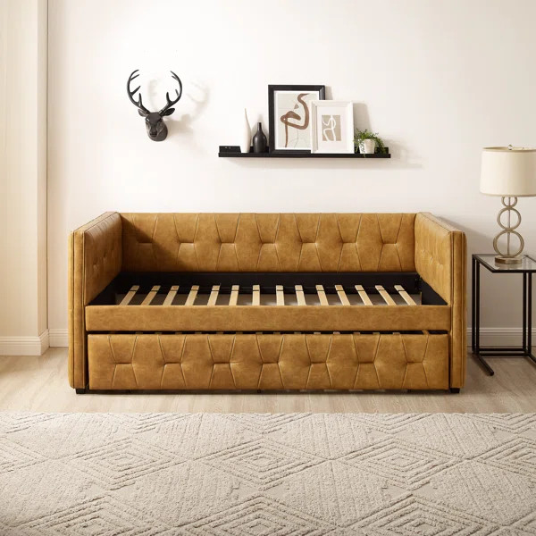 Balynda Upholstered Daybed with Trundle | Wayfair Professional