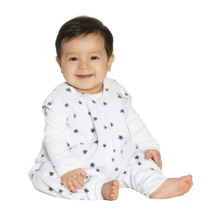 HALO Early Walker SleepSack Wearable Blanket, Microfleece, Mini Stars Charcoal, Medium | Walmart (US)