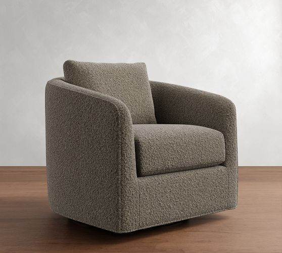 Remmy Swivel Chair | Pottery Barn (US)
