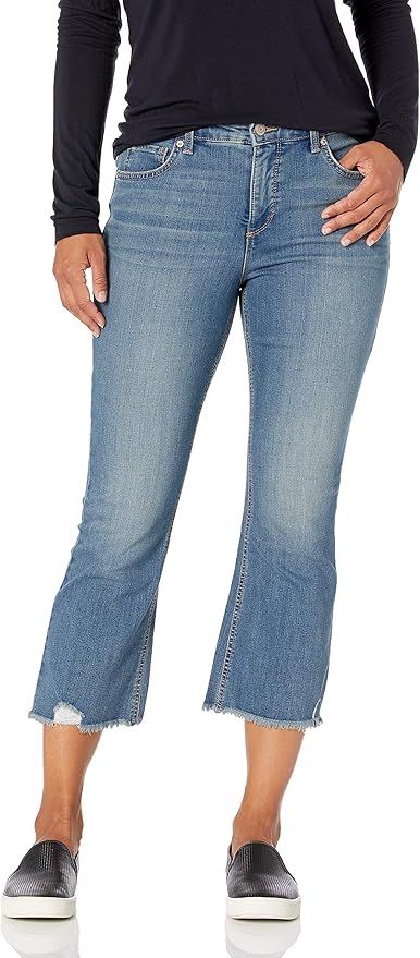 Gloria Vanderbilt Women's Kick Bottom Crop Jean | Amazon (US)