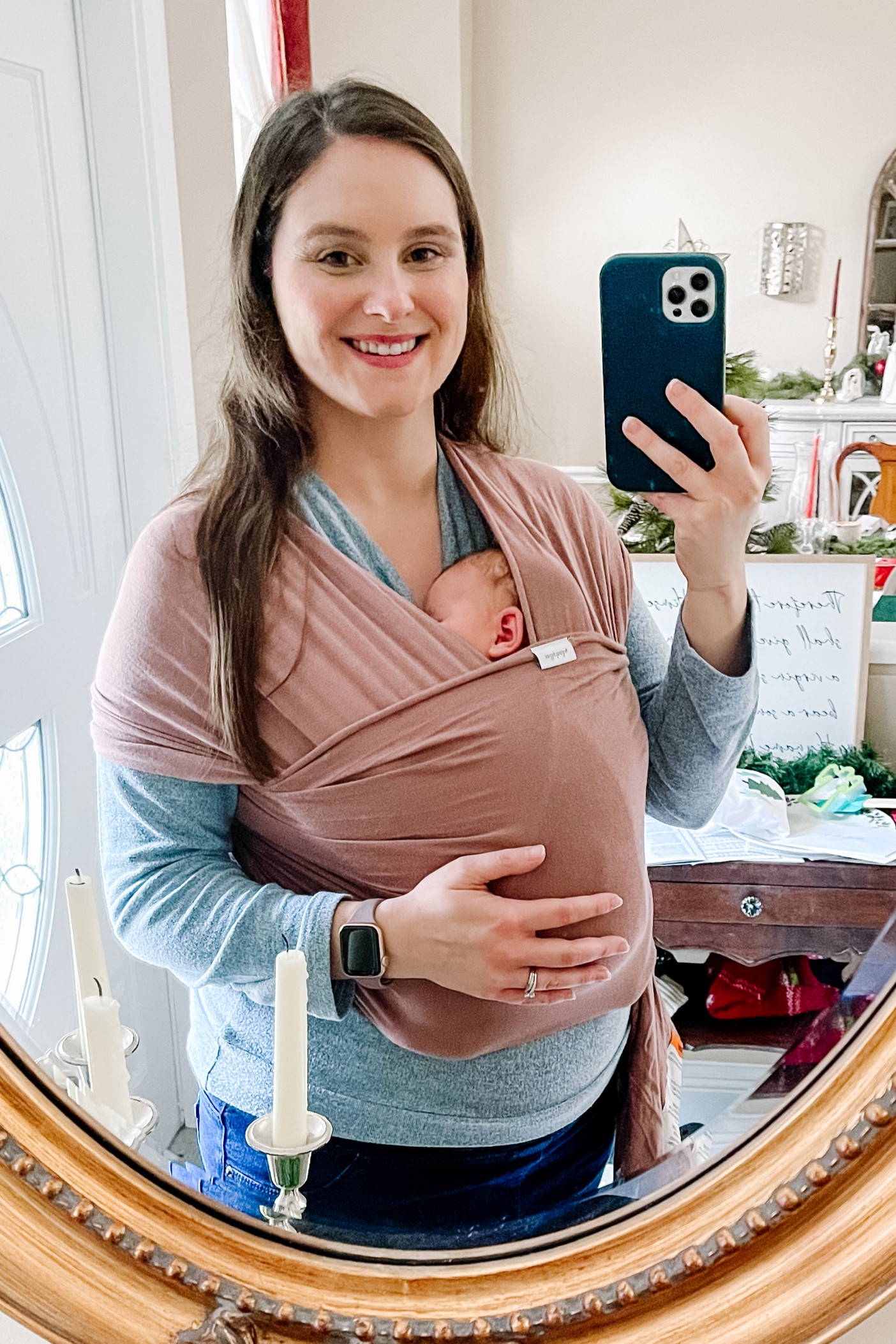 I have found baby wearing so nice the second time around. Wearing my baby girl in the Solly Baby Cottage Rose Wrap is so nice and freeing. It hugs her and keeps her secure on me  

#LTKbump #LTKbaby