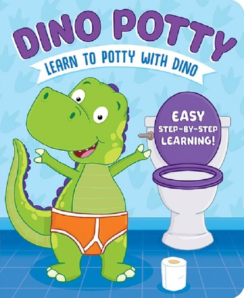 Dino Potty: Fun & Encouraging Potty Training Book for Toddlers – Easy Rhymes & Colorful Picture... | Amazon (US)