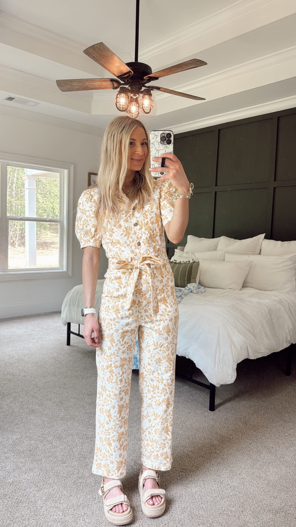Use code CASEY15 to save 15% on this jumpsuit!! The pattern + details are so good 🤩

#LTKSaleAlert #LTKU #LTKSeasonal