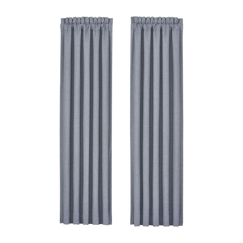 Tobler Polyester Room Darkening Curtains / Drapes Pair | Wayfair North America