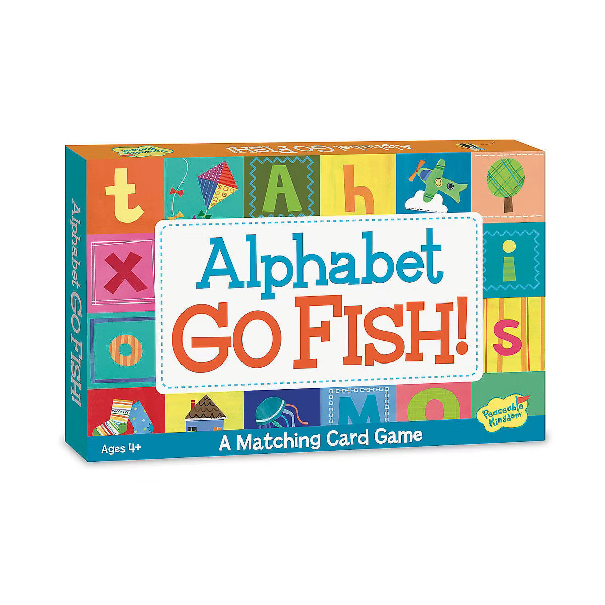 MindWare Alphabet Go Fish! Card Game - Books and Music -52 Pieces | Target