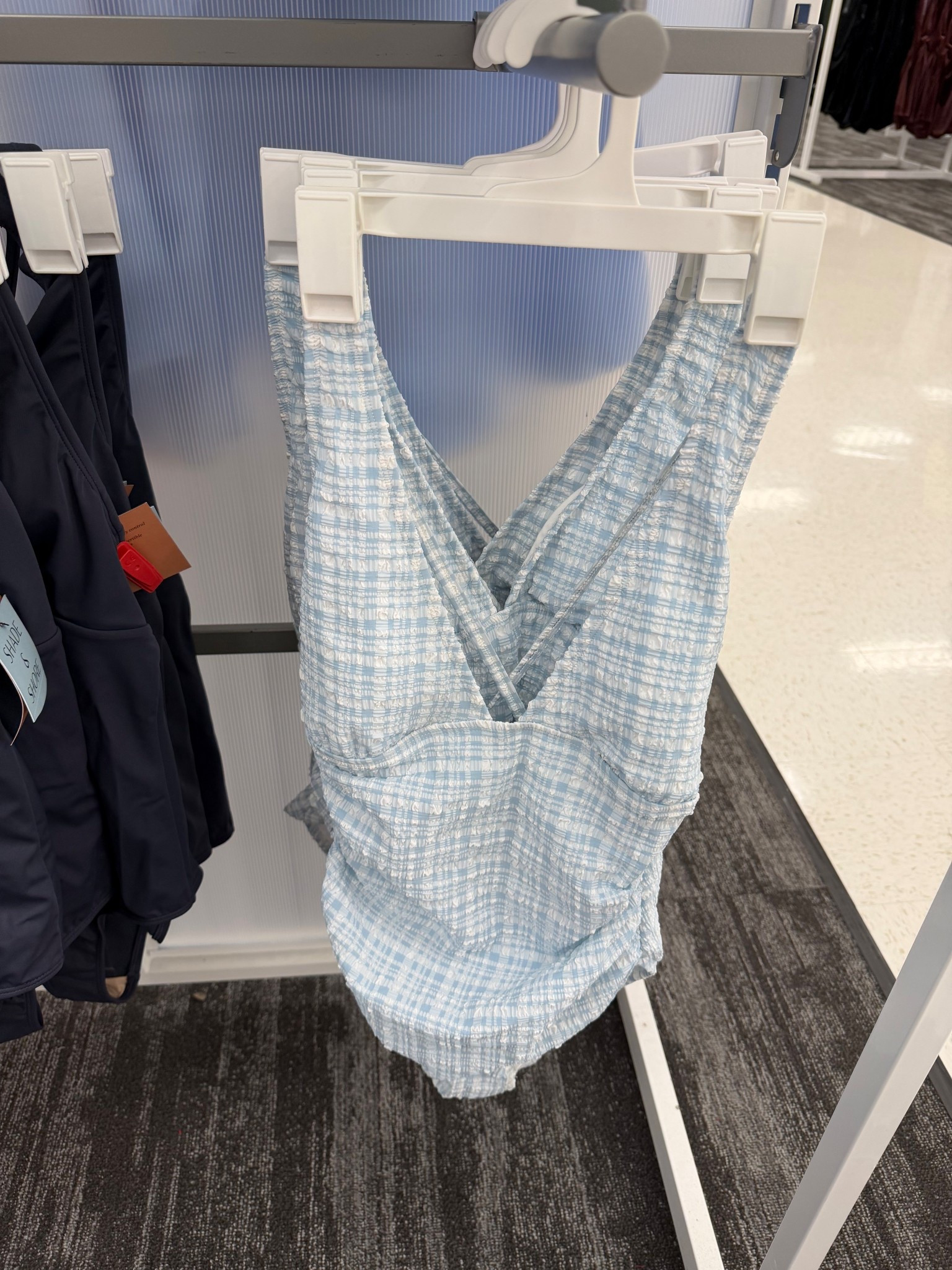 @target swim is always a win and shop @shop_avara new resort drop 😍🤗🩷💜💗💗💙