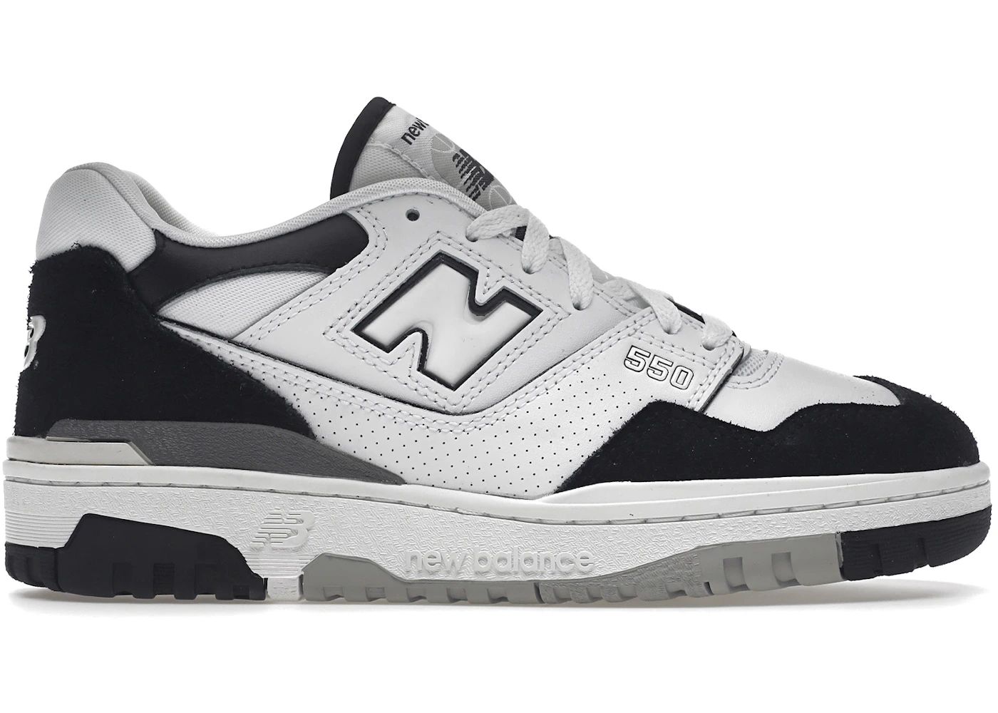 New Balance 550White Black Rain Cloud | StockX