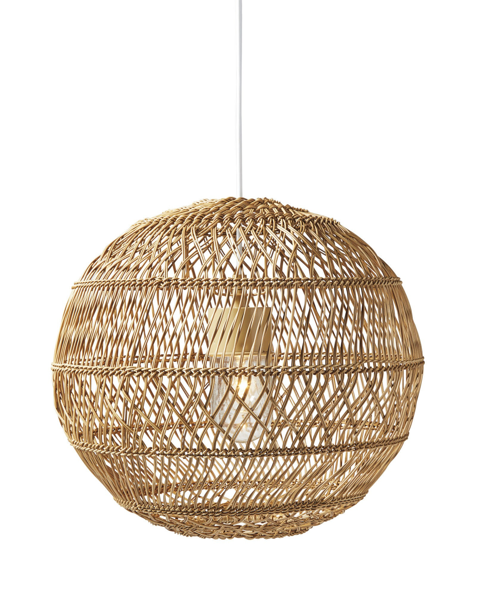 Summerland Outdoor Round Pendant - Dune | Serena and Lily