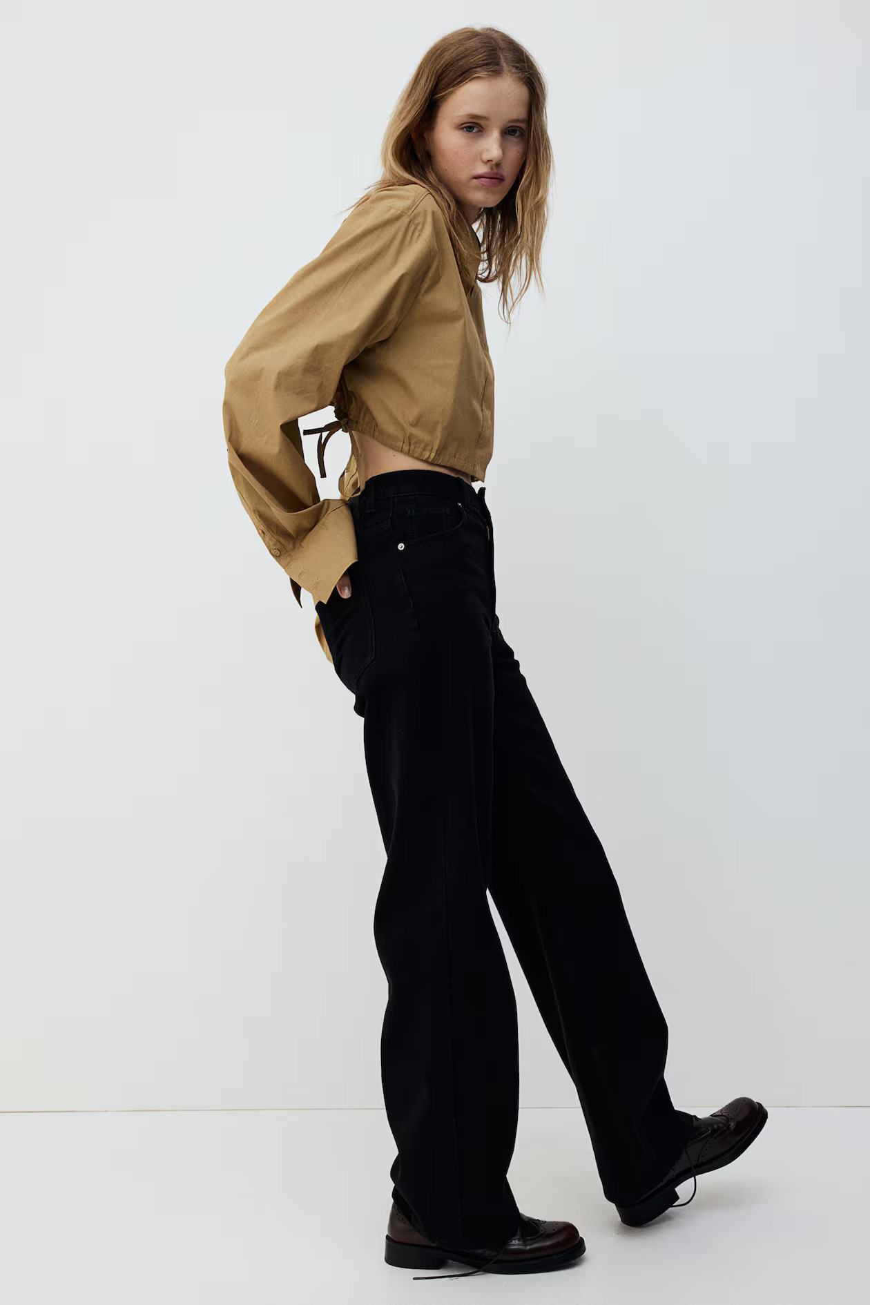 Wide High Jeans | H&M (UK, MY, IN, SG, PH, TW, HK)