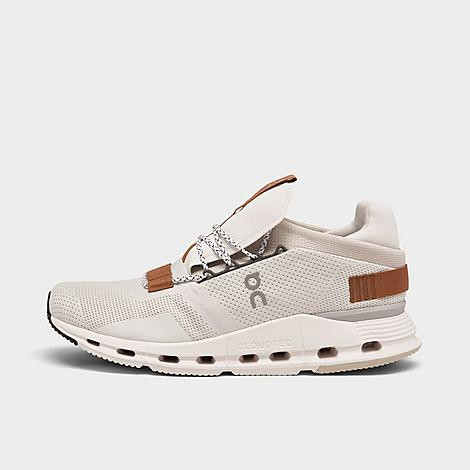 On Men's Cloudnova Running Shoes in White/White Size 8.5 | Finish Line (US)